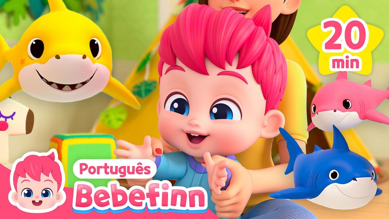 ❤️ Hora de Dança com Bebê Tubarão e Bebefinn | + Completo | Bebefinn em Português - Canções Infantis