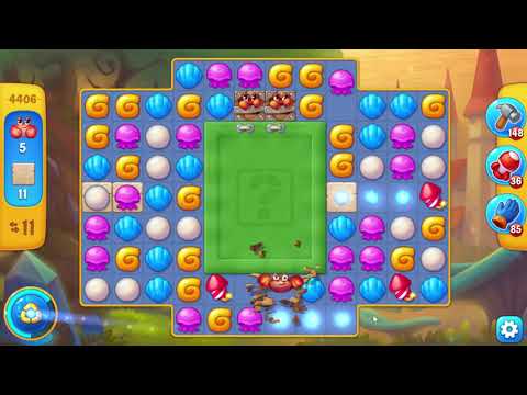 Fishdom 4406 Super Hard Level - NO BooSTERS