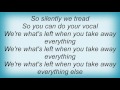 Robyn Hitchcock - The Underneath Lyrics