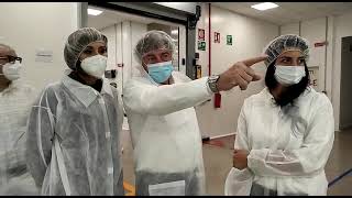 La visita della senatrice Bernini alla Ancorotti Cosmetics di Crema