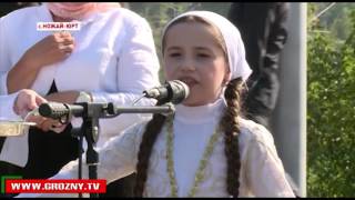 В Ножай-Юрте после реставрации открыли центральную улицу имени  Героя России Ахмата – Хаджи Кадырова