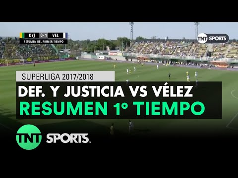 Resumen Primer Tiempo: Def. y Justicia vs Vélez Sarsfield | Fecha 13 - Superliga Argentina 2017/2018