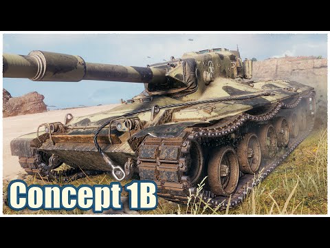 Concept 1B • 10.1K DMG 12 KILLS • WoT Gameplay