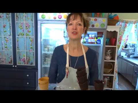 A Shop serving up Freshly Made Ice Cream in a Beautiful Village in Wales - Aran Hufen Ia Ice Cream.