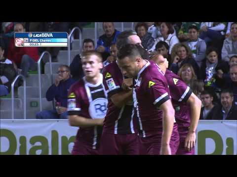 Gol de Fidel (0-1) en el Elche CF - Córdoba CF - HD