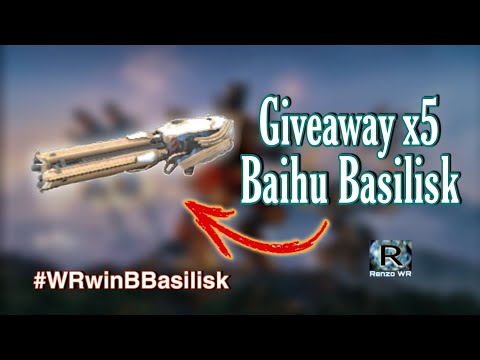 New Giveaway x5 Baihu Basilisk / #WRwinBBasilisk | WAR ROBOTS