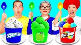 Me vs Grandma Cooking Challenge | Funny Cooking Tricks by BaRaFun Challenge