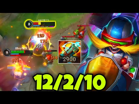 WILD RIFT ADC // THIS CORKI STILL BROKEN WITH THIS BUILD AND RUNES IN PATCH 6.3F GAMEPLAY!