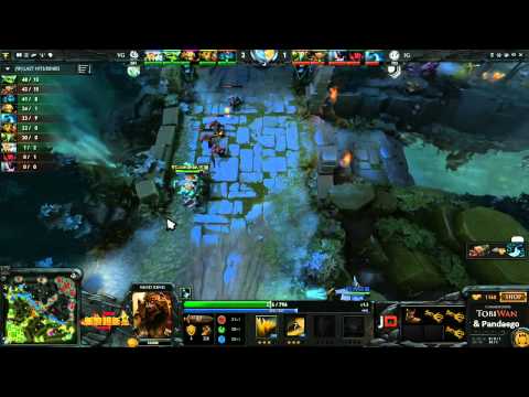 Vici Gaming vs Invictus Gaming Game 1 - Sina Cup @TobiWanDOTA & Pandaego