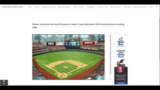Unblocked Games World - ESPN Arcade Baseball