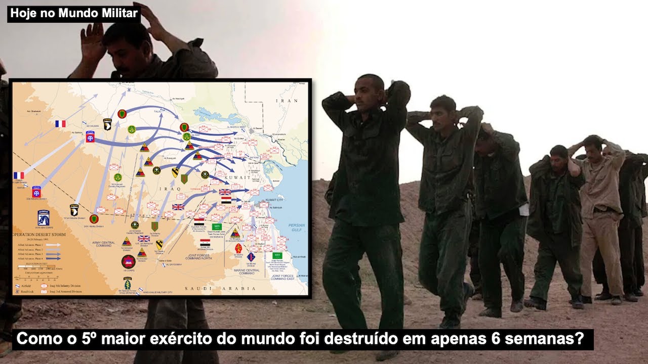 Como o 5º maior exército do mundo foi destruído em apenas 6 semanas?