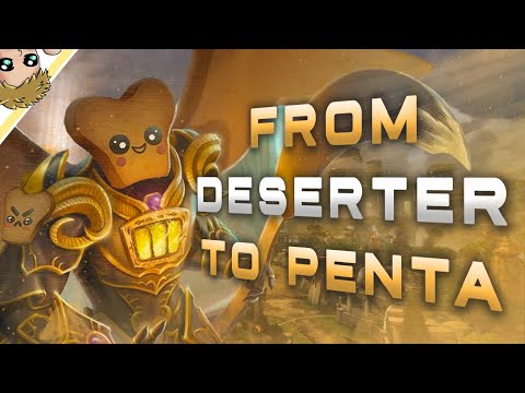TURNING A DESERTER INTO A PENTA! Thanatos Jungle - SMITE S9