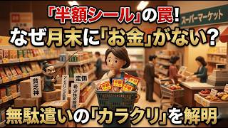 【絶対NG】スーパーの「半額シール」で損する人の特徴！節約が裏目に出るお金の心理トラップ