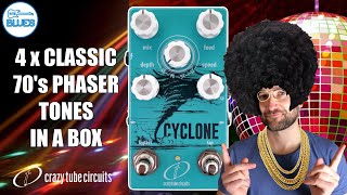 Video thumbnail for The 70's is Back! Crazy Tube Circuits Cyclone Phaser by intheblues