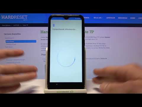 Primer encendido de ULEFONE Note 7P - cómo configurar Ulefone por primera vez