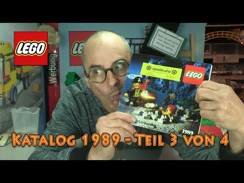 LEGO® Katalog 1989 für Österreich Teil 3 vorgelesen und Meinung (921159-A) vom Jahr 1989 - LY-00465