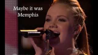 Danielle Bradbery &quot;Maybe it was Memphis&quot;-Lyrics