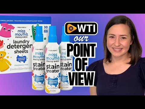 Miss Mouth ’s Messy Eater Stain Treater Stain & Suds Duo Pack - 3 Pack Spray and 30 Pack Detergent Sheet bundle - Newborn & Baby Essentials - Food - WTI product video review