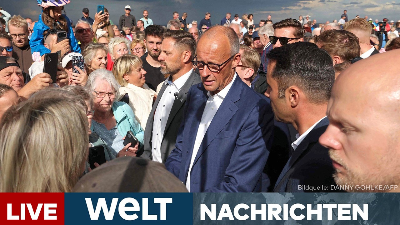 SACHSEN-ANHALT: Gnadenlos ausgepfiffen und beschimpft! Wahlkampf wird für Merz zur Qual | LIVE
