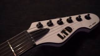 Video thumbnail for ESP LTD TE-401 SERIES GUITAR IN SNOW WHITE SATIN - QUICK REVIEW by Haworth Guitars