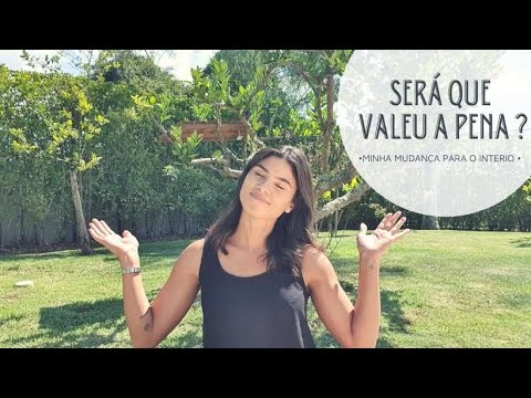 Minha mudança para o interior