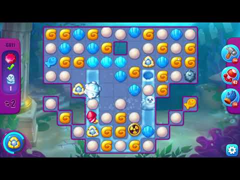 Fishdom 6811 Super Hard Level - 12 moves - NO BooSTERS