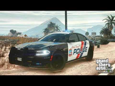 GTA 5 MODS LSPDFR 751 - SANDY S CHARGER PATROL !!! (GTA 5 REAL LIFE PC MOD)