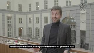 Diplomutbildning för finansanalytiker - intervju med två deltagare och