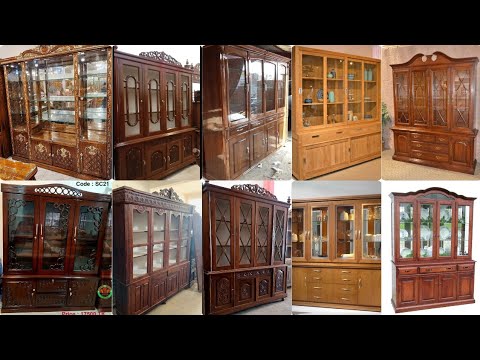 Top 20 + wooden showcase design new model | Wall showcase design | Wall cabinet