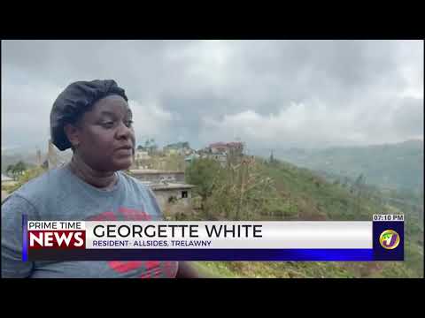 South Trelawny Devastated by Hurricane Melissa;  Residents Appeal for Help | TVJ News
