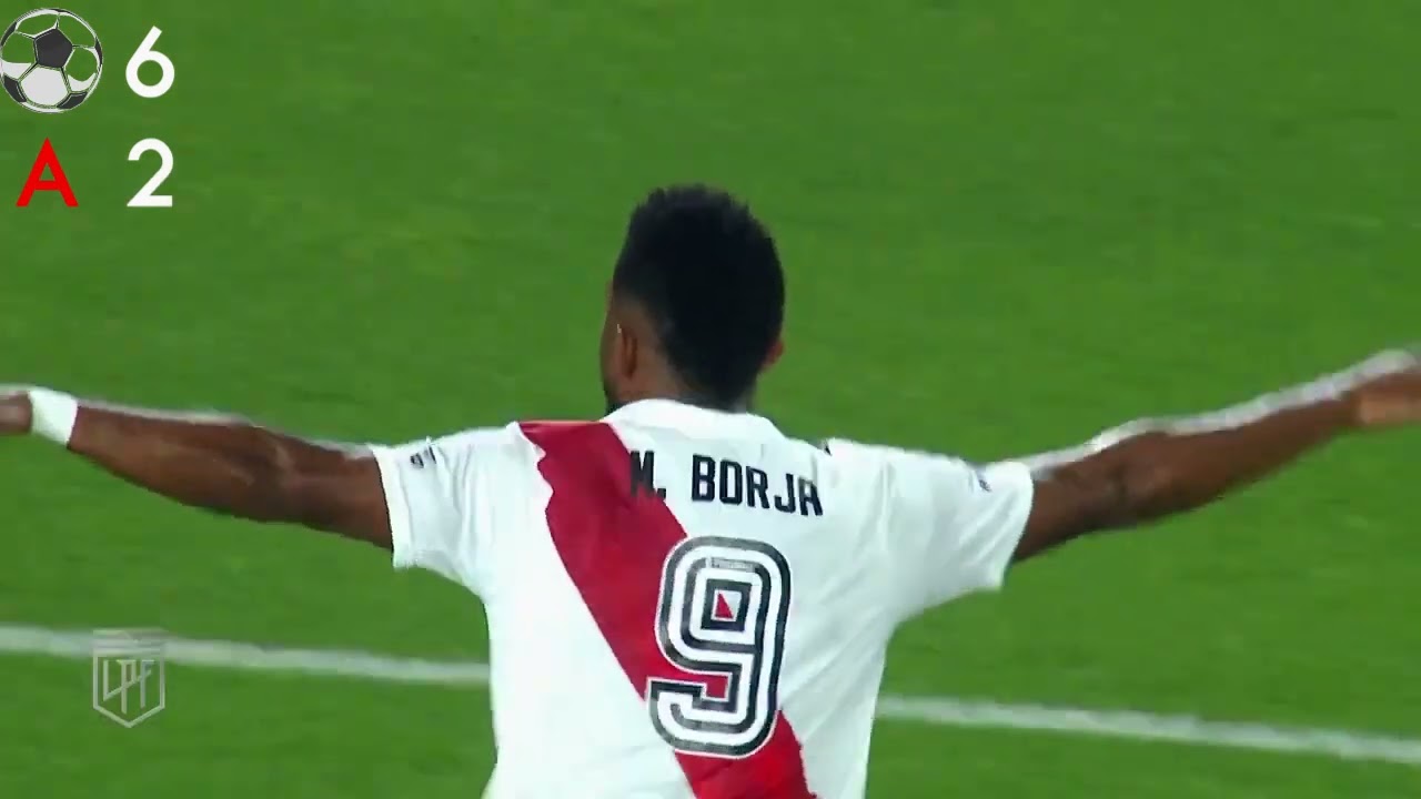 Todos los goles y asistencias de MIGUEL BORJA en RIVER 2022