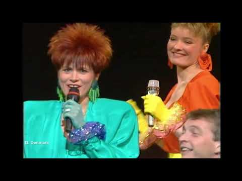 Denmark 🇩🇰 - Eurovision 1988 - Hot Eyes - Ka' Du Se Hva' Jeg Sa'