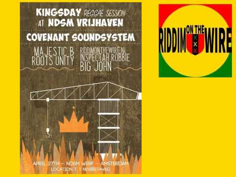 the Riddim on the Wire Crew + Lyrical Benjie live at Covenant Sound System - Kingsday 27 april 2018