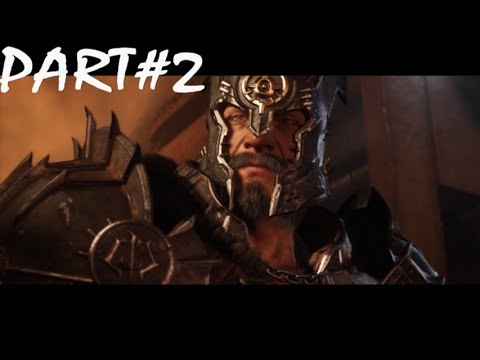 Doom The Dark Ages Chapter 2 Parry / Collect Gold / Research Lab / Blue Keycard Walkthrough Part 2