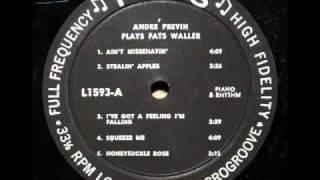 Fats Waller / Andre Previn, 1953: Squeeze Me - Buddy Clark, bass, Shelly Manne, drums