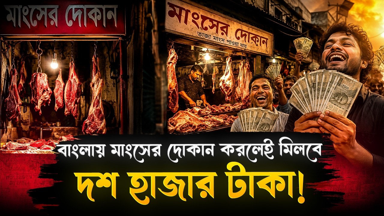 এবার বাংলায় মাংসের দোকান করলেই মিলবে ১০,০০০ টাকা! | Ten Thousand Rupee Help For Jhatka Meat Shop