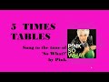 5 Times Table Song -Pink So what?