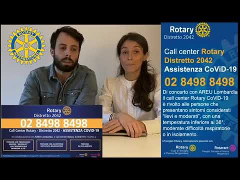 Covid-19, medici del Rotary in campo per l’assistenza: ecco il numero da chiamare