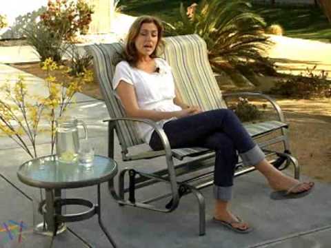 Double Patio Glider - Product Review Video