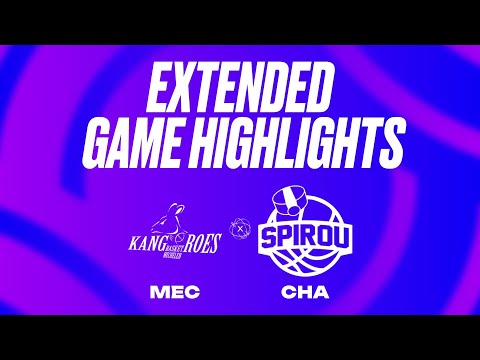 Kangoeroes Basket Mechelen vs. Spirou Basket Extended Game Highlights