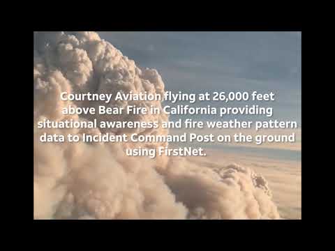 26,000 Feet Above the Bear Fire in California-YoutubeVideoText
