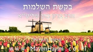 הרב ברק כהן - בקשת השלמות