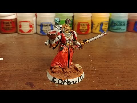 Warhammer Sanguinary Priest Corbulo - Brady Paints