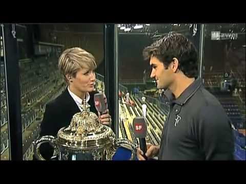 ATP 500 Series Bazel 2010 Finale - Interview Roger Federer