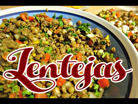 Como hacer ensalada de lentejas