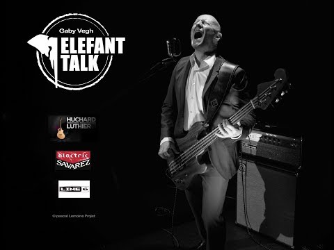 Gaby Vegh Plays his 8 string custom Bass