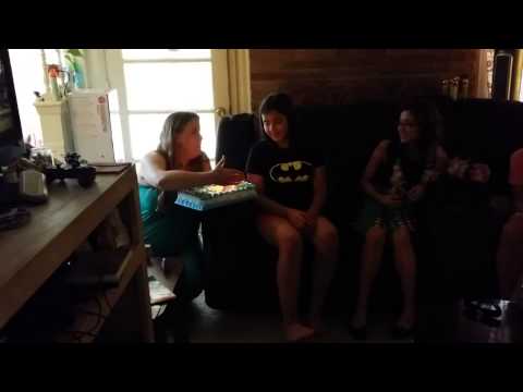 Naomi's 11th bday cake time