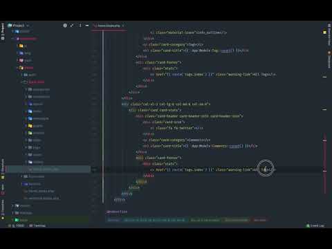 laravel 5 8 Lesson 26 show selected skills