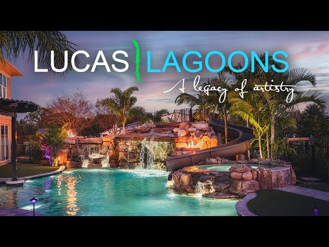 New Insane Pool in Land O' Lakes Florida! Natural Rock Waterfall and Grotto!