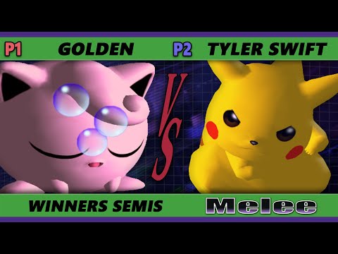 S@X 393 Online Winners Semis - Golden (Jigglypuff) Vs. Tyler Swift (Fox) Smash Melee - SSBM